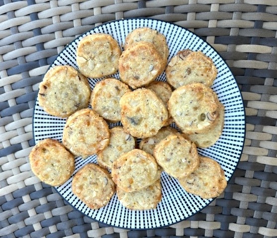  Les Sablés Apéritifs ultra Addictifs (Morbier / Noisettes)