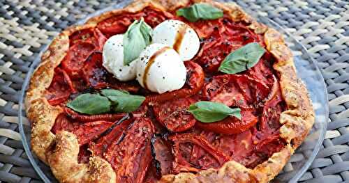 Fantastique Tarte Rustique aux Tomates Fraîches