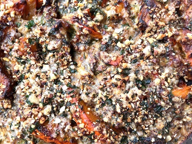 Gratin de Potimarron aux Épinards (Ig bas)