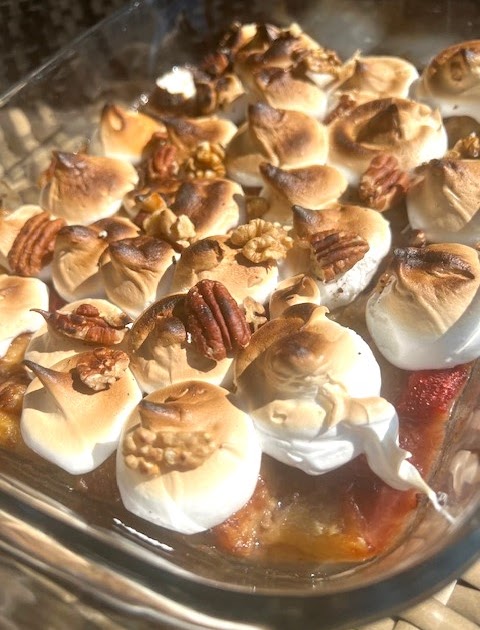 Un Dessert aussi Léger que Gourmand : Fruits Rôtis Meringués