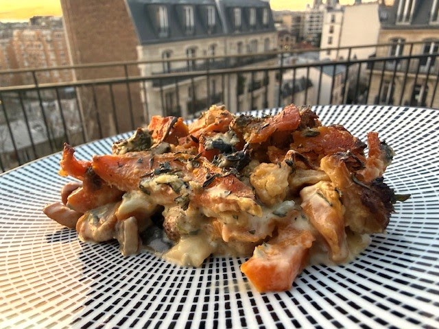 Divin Gratin de Butternut et Chou-Fleur  (Ig Bas)