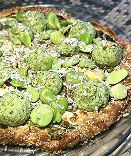 La Tarte Rustique du Printemps aux Asperges et aux Fêves 