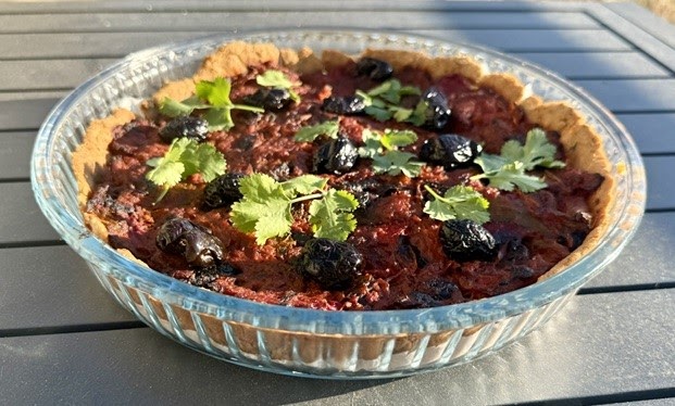 Tarte Méditerranéenne au Thon, Tomates et Olives (Ig Bas)