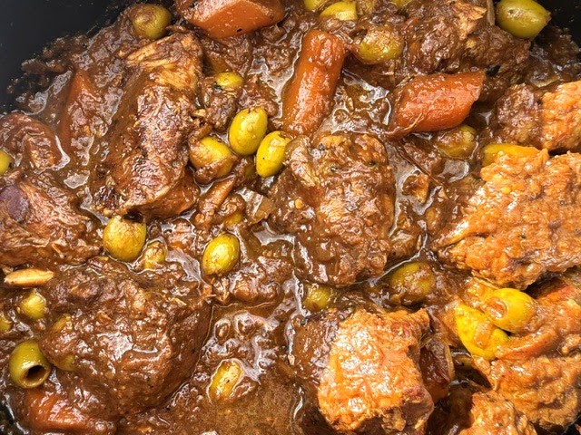 Veau Confit aux Olives (Ig Bas)