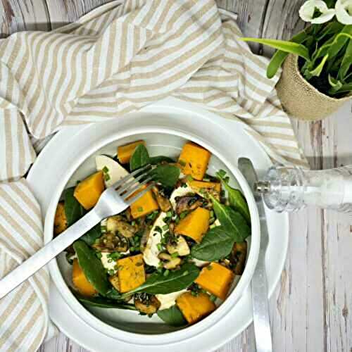 Salade de poulet et butternut