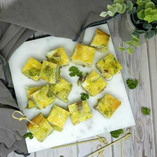 Tortilla apéro au jambon serrano