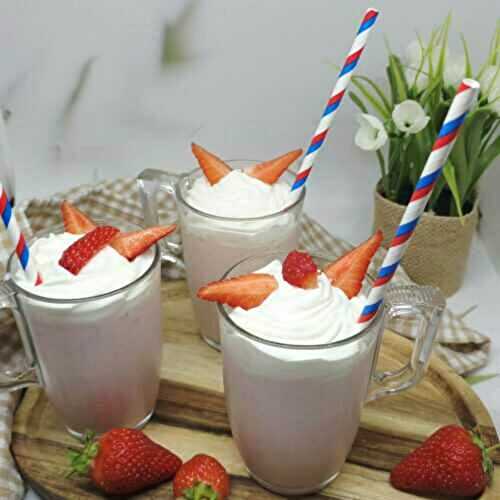 Milkshake fraises