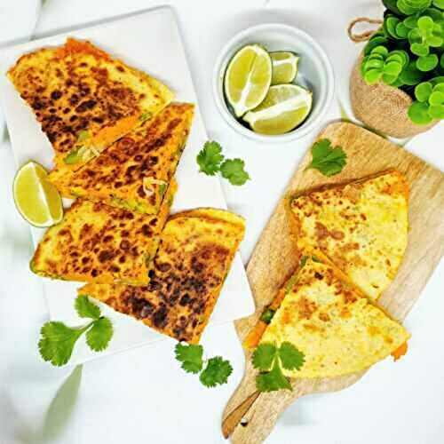 Quesadillas à la patate douce