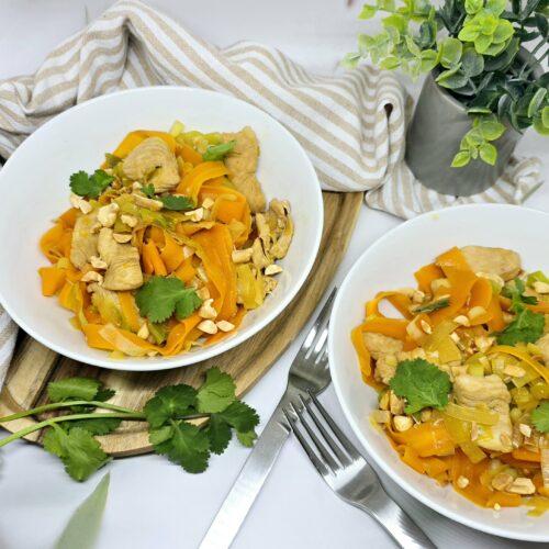 Sauté de dinde à l’asiatique