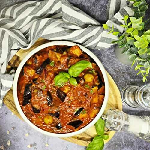 Caponata d’aubergines