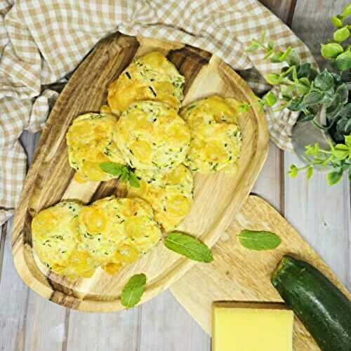 Cookies à la courgette et au comté