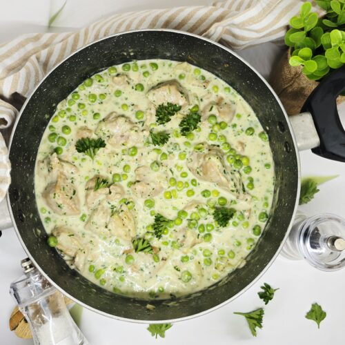 Blanquette de veau aux petits pois