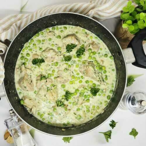 Blanquette de veau aux petits pois