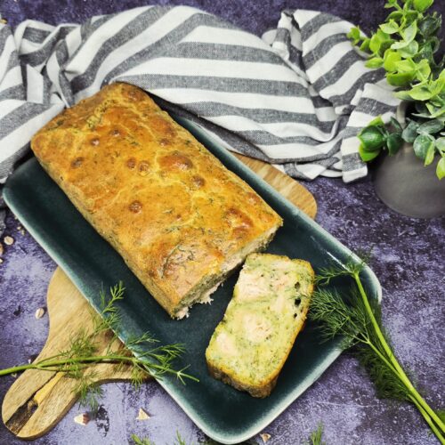 Cake saumon et aneth