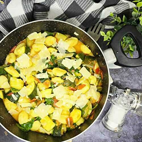 Gnocchis aux légumes d’été