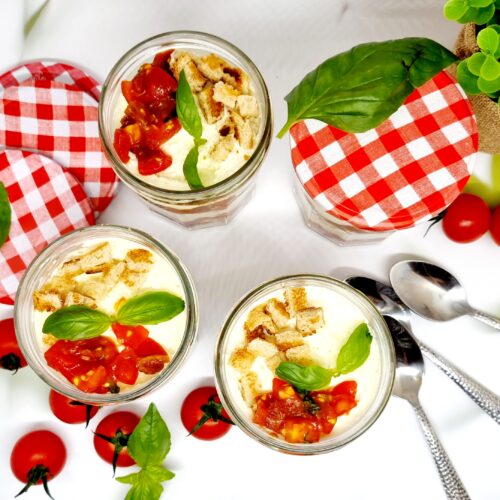 Tiramisu tomates fêta