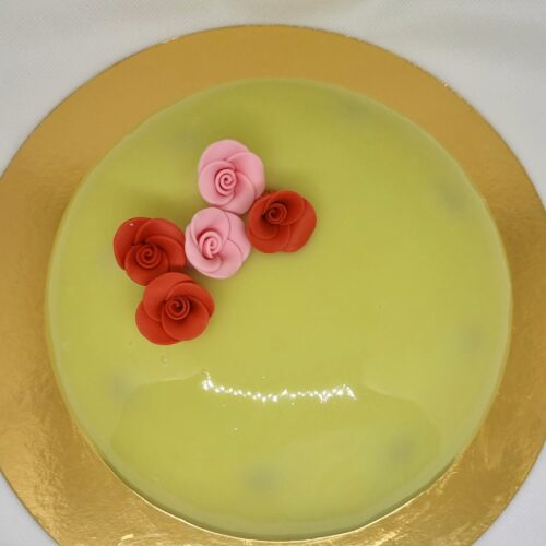 Entremets abricot huile d’olive