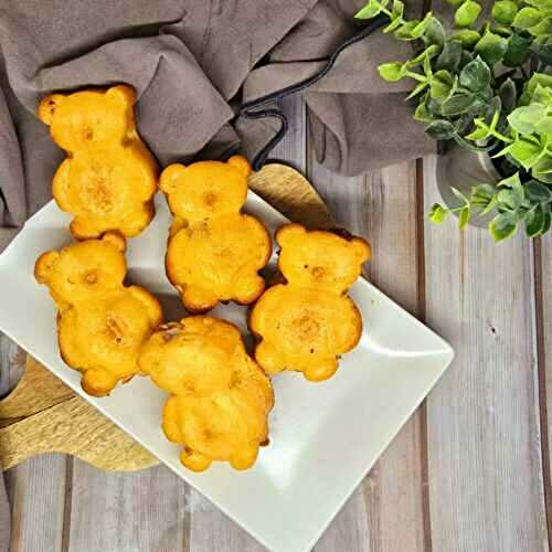 Oursons au cheddar et knacks