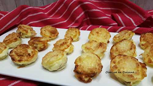 Bouchées apéritives au gruyère