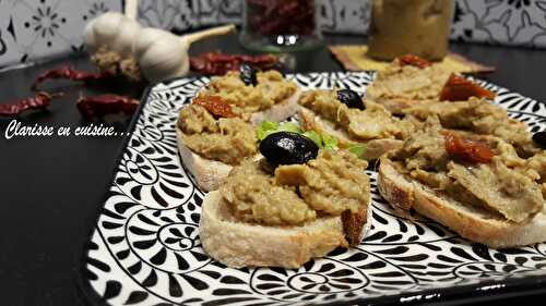 Bouchées au caviar d’aubergine