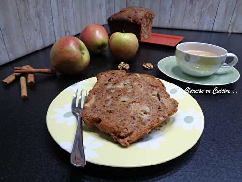 Cake aux pommes et à la cannelle