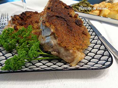 Côtes de veau en croute aillée