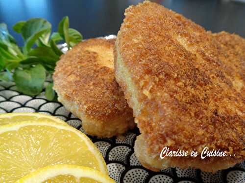 Escalope en croute de parmesan