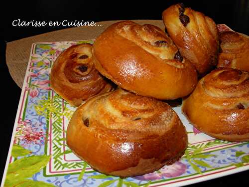 Escargots briochés à la cannelle