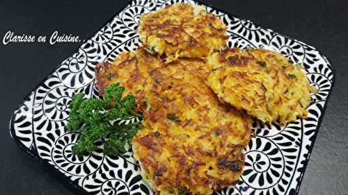 Galettes de riz aux légumes