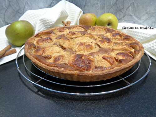 Tarte aux pommes alsacienne