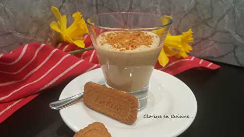 Mousse aux spéculoos