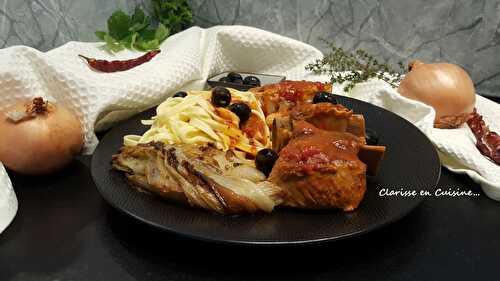 Tendrons de veau à la niçoise