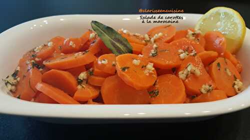 Salade de carottes à la marocaine