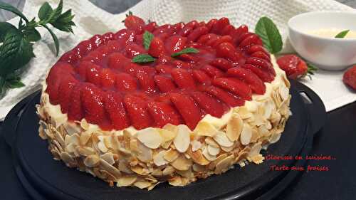 Tarte aux fraises