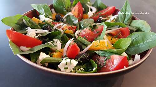 Salade fraîcheur vitaminée