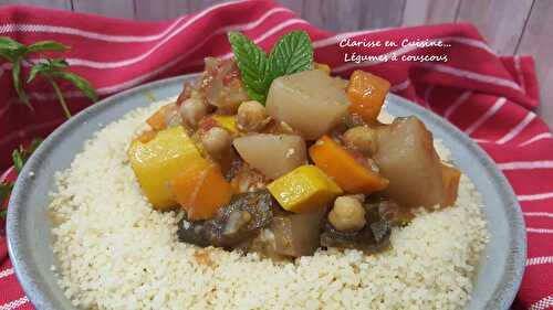 Légumes à couscous maison