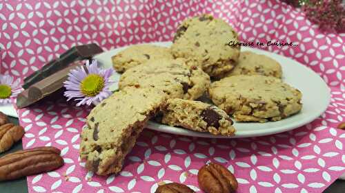 Cookies au chocolat au lait et noix de pécan