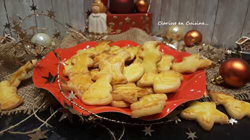 Petits biscuits Bredele de Noël au beurre