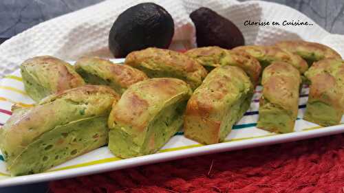 Mini cakes saumon et avocat