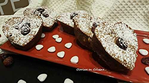 Brownies chocolat pistaches et cranberries