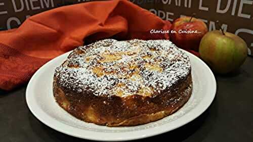 Gâteau aux pommes au lait concentré