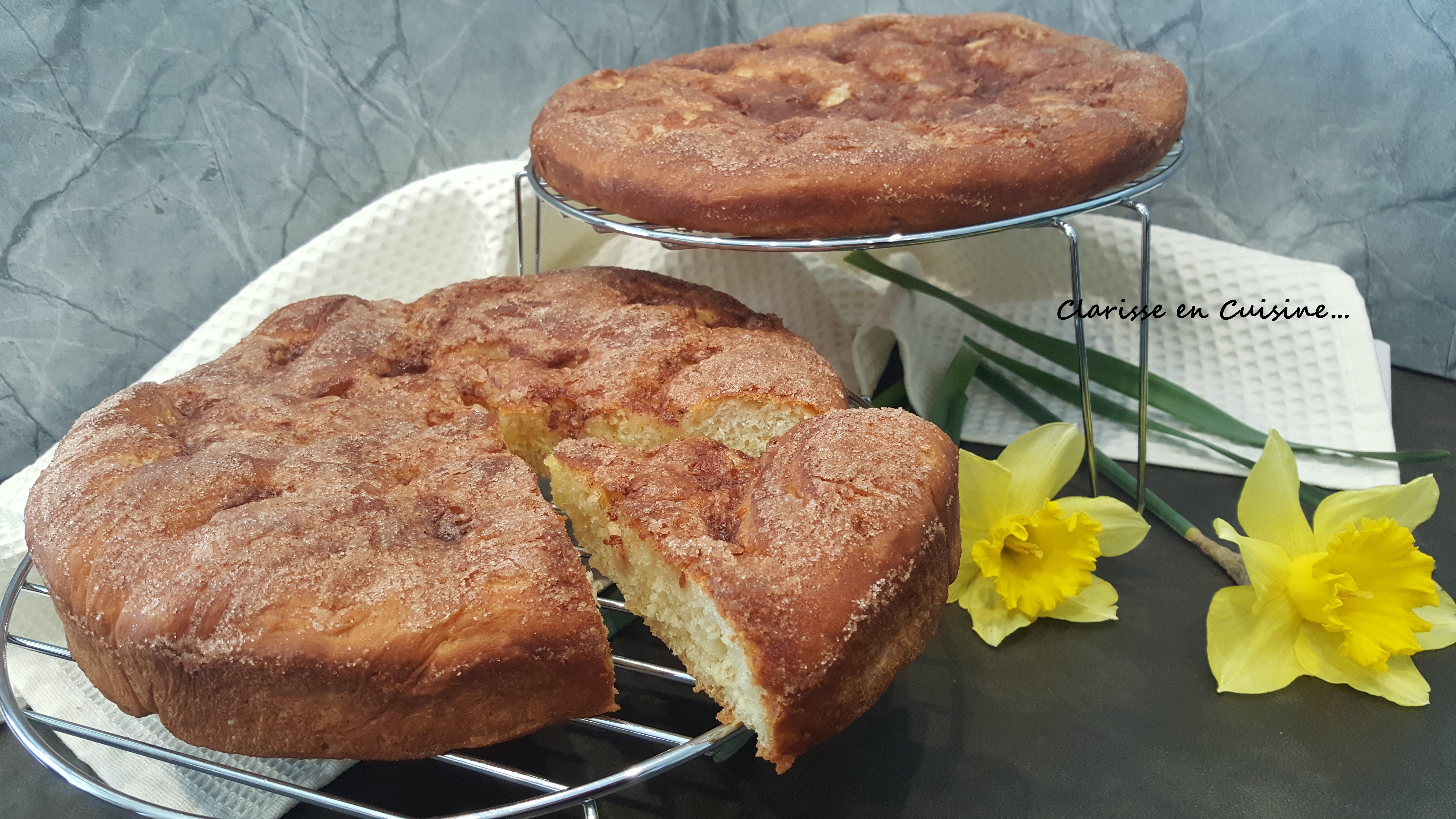 Gâteau à la cannelle (Zimtkueche)