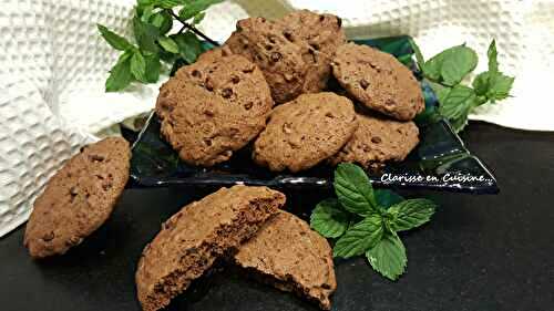 Cookies menthe chocolat