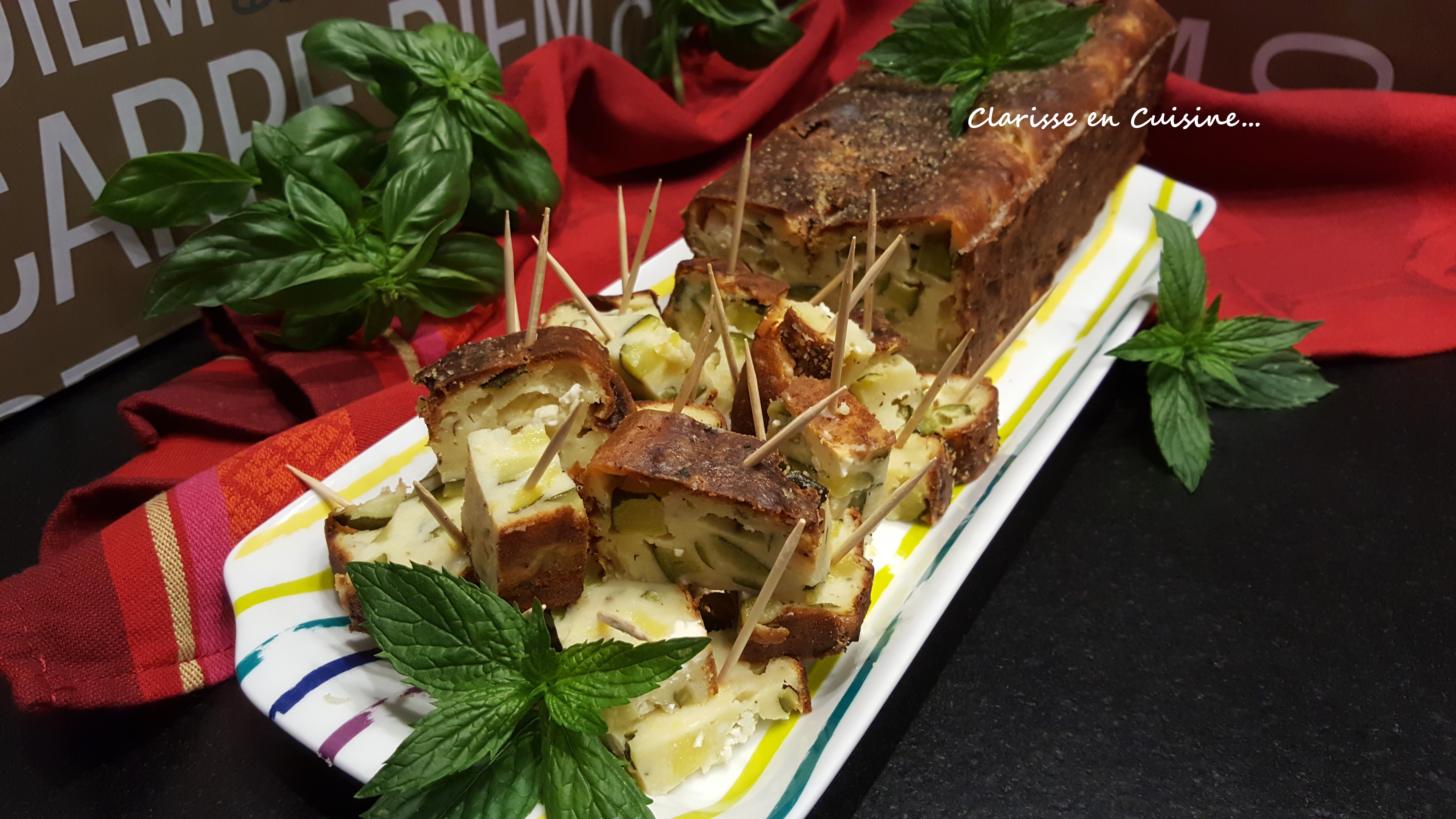 Cake aux courgettes et feta