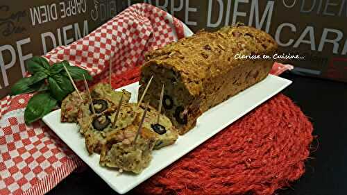 Cake savoureux aux olives