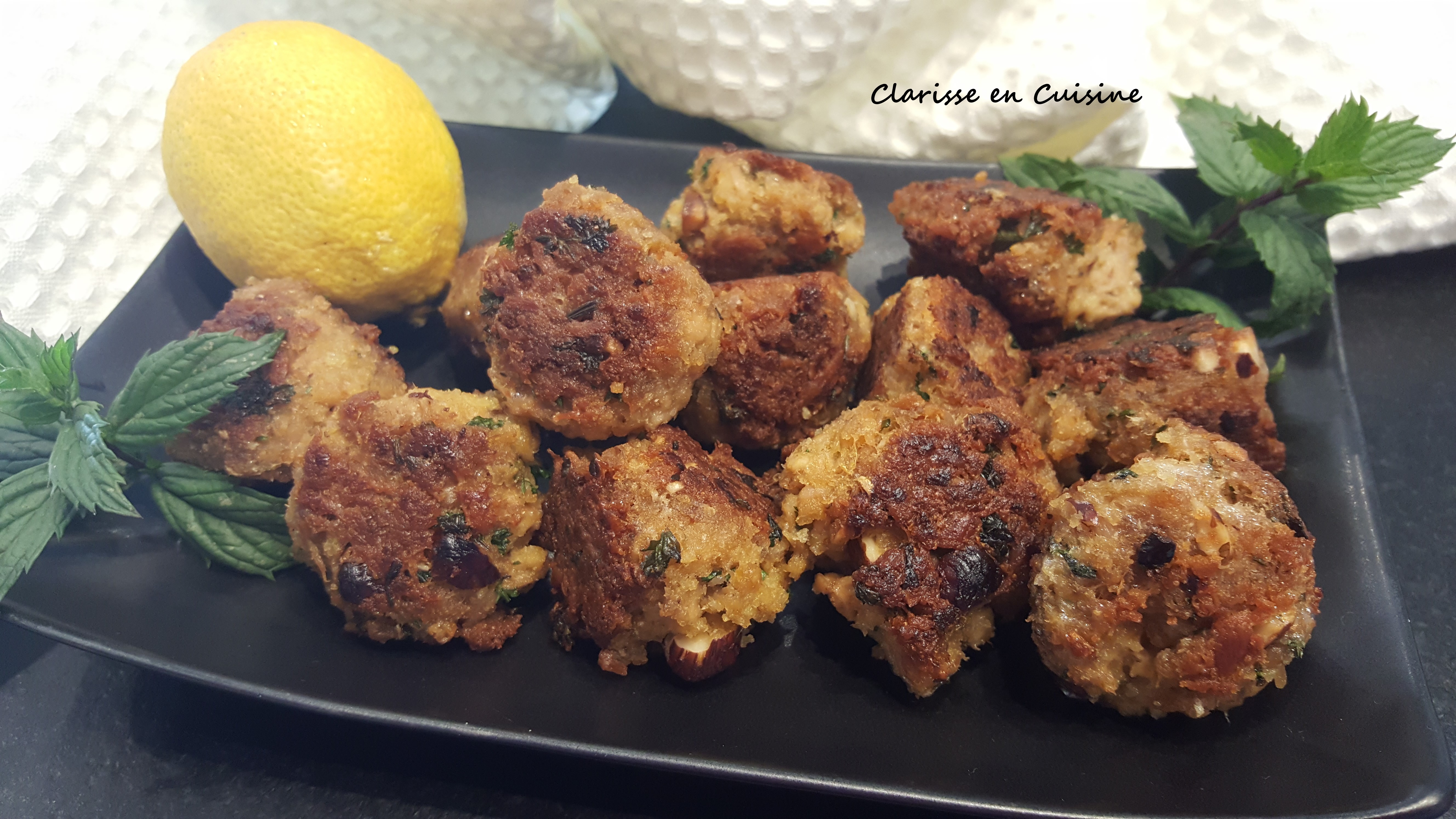 Boulettes de thon à l’italienne