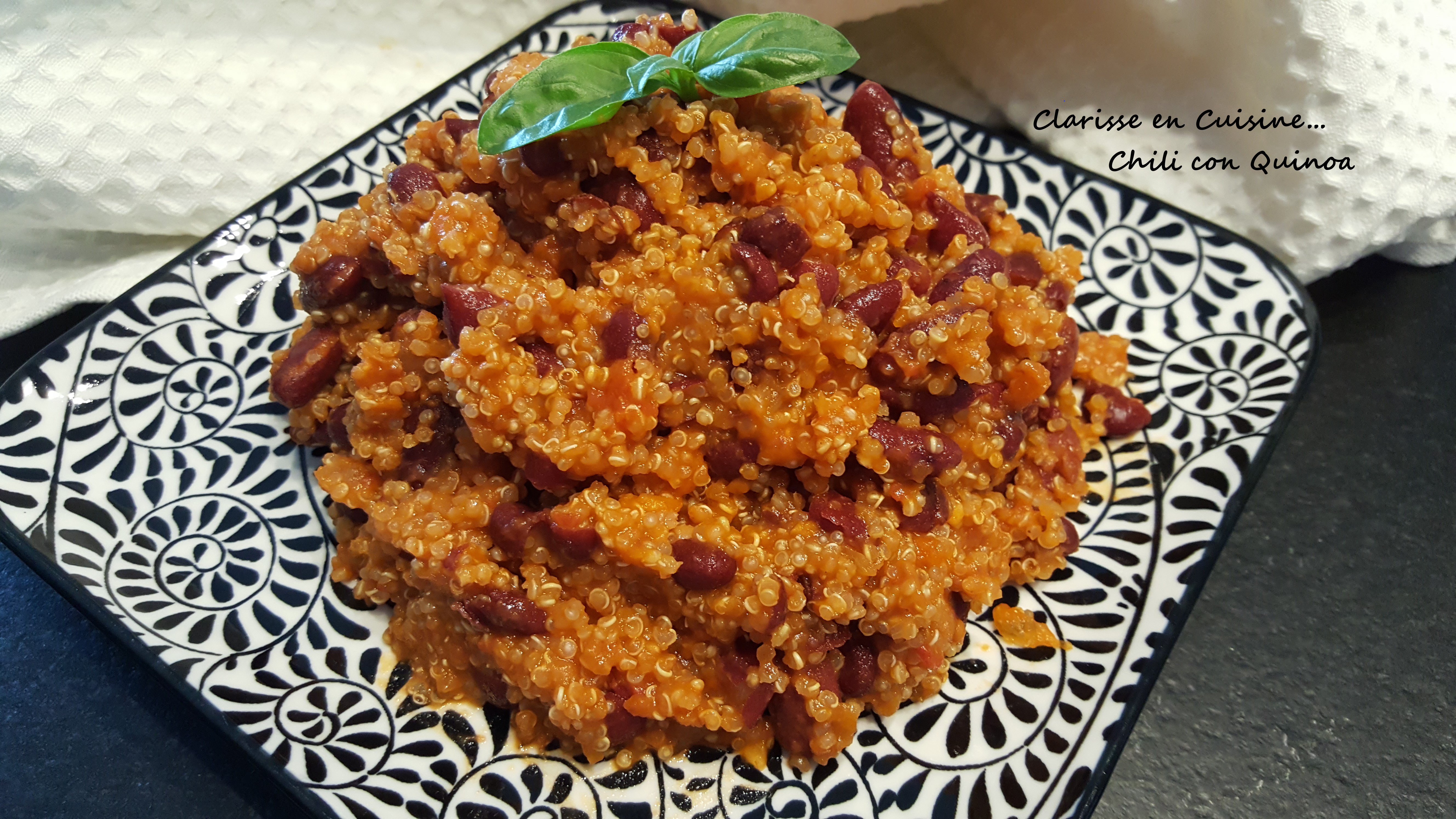 Chili con quinoa