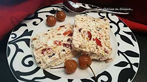 Nougat glacé maison