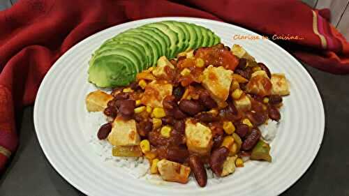 Chili con carne de poulet