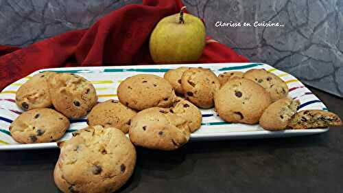 Cookies au chocolat et aux pommes